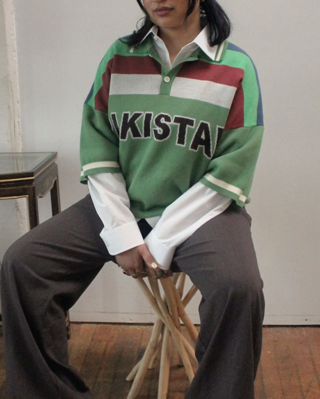 92' Legacy World Cup Jacquard Knit Pakistan Cricket Jersey - Image 8