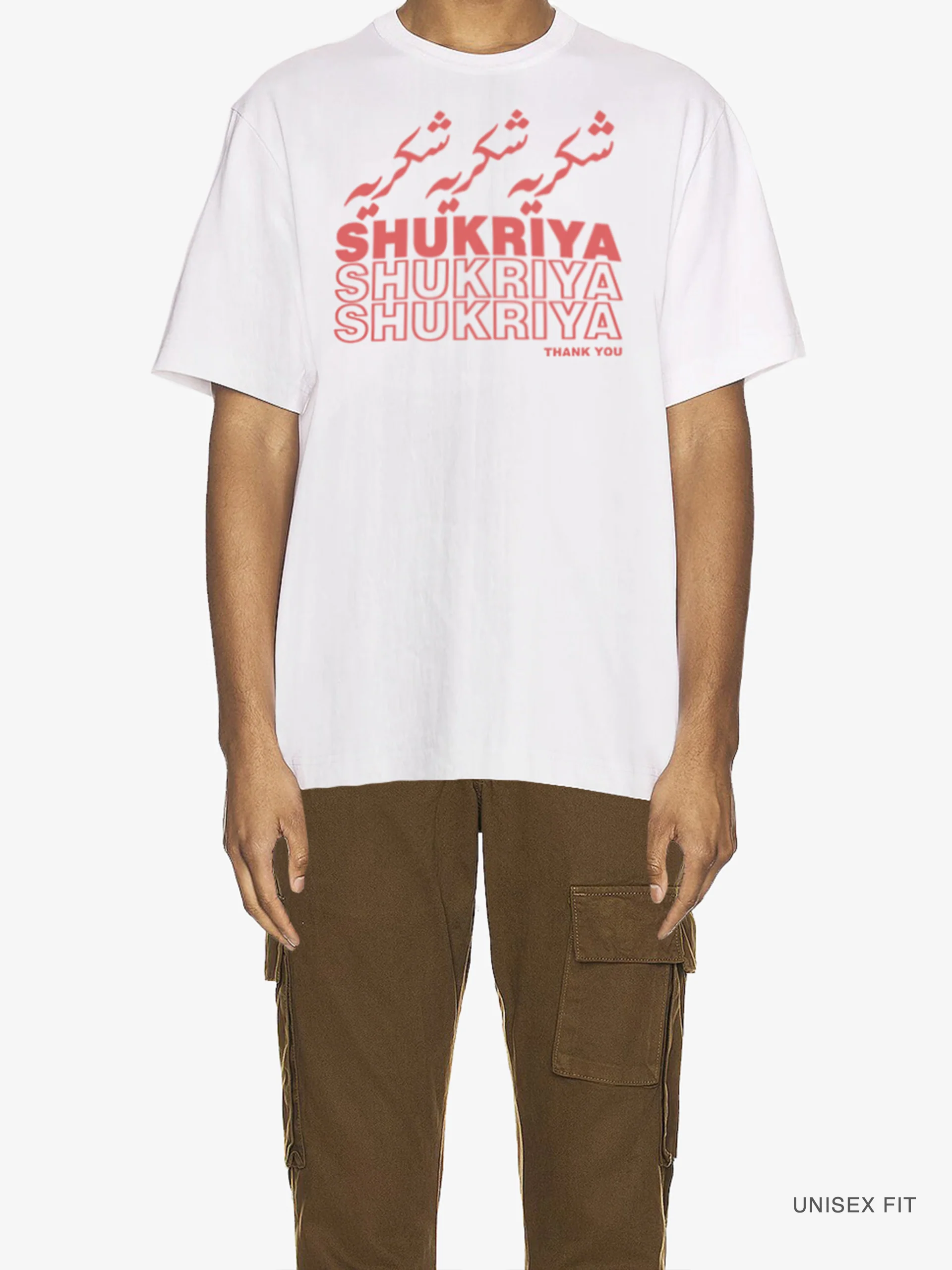 Garment Dyed | "Shukriya" Bazaar Thank You Tee - Image 2